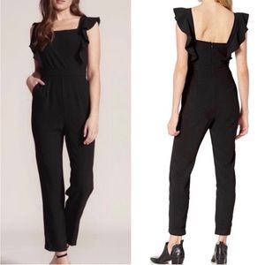 Cupcakes and cashmere ruffle sleeve jumpsuit